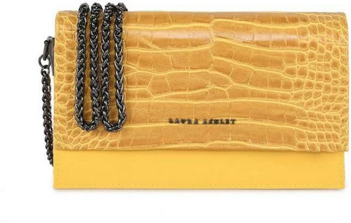 Γυναικεία Τσάντα Laura Ashley DUDLEY-CROCO-YELLOW Κίτρινο (22 x 12 x 5 cm)