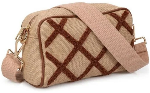 Γυναικεία Τσάντα Laura Ashley LENORE-QUILTED-TAN Καφέ (23 x 15 x 9 cm)