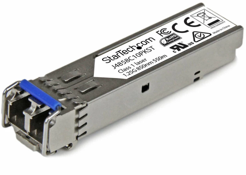 SFP ίνα ενότητα μονότροπη Startech J4858C10PKST (10 uds)
