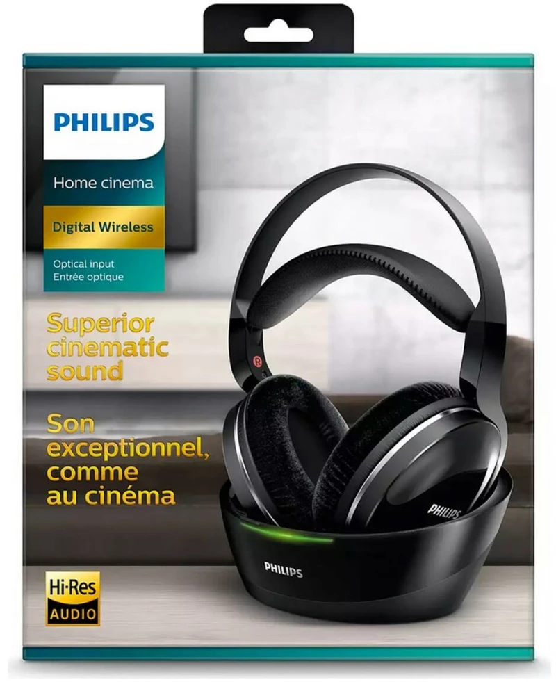 Ακουστικά Κεφαλής Philips Μαύρο Ασύρματο