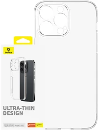 Phone Case for iPhone 15 ProMax Baseus OS-Lucent Series (Clear)