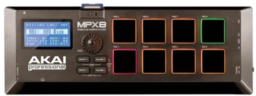 AKAI MPX-8 Mobile SD Sampler - Pad Controller