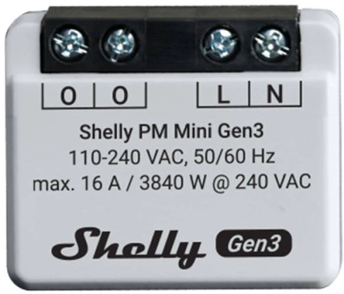 Controller Shelly PM Mini Gen3