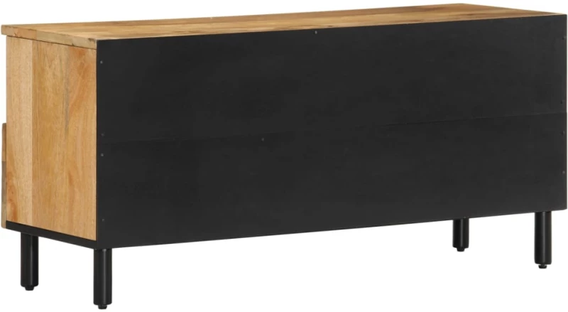 vidaXL Έπιπλο Τηλεόρασης 100 x 33 x 46 εκ. από Μασίφ Ξύλο Μάνγκο