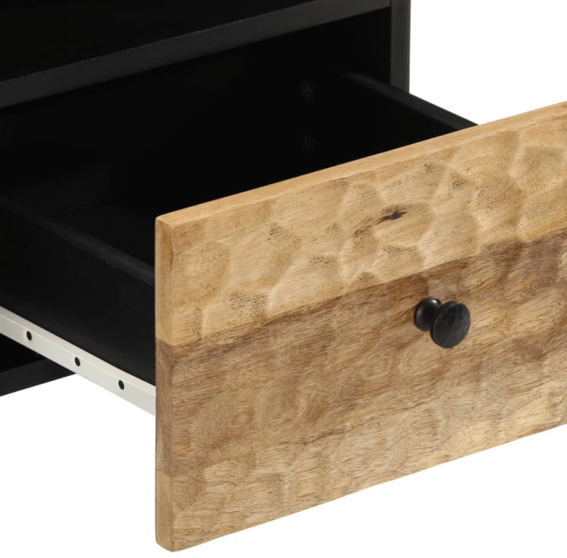 vidaXL Έπιπλο Τηλεόρασης 100 x 33 x 46 εκ. από Μασίφ Ξύλο Μάνγκο