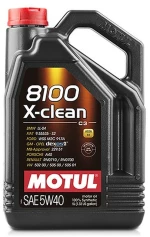 Λάδι Κινητήρα Αυτοκινήτου Motul 8100 X-Clean 5W40 5 L