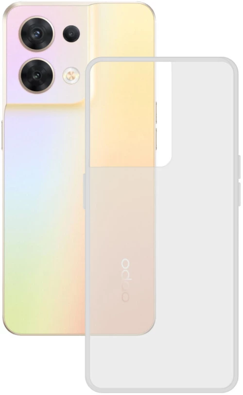 Κάλυμμα Κινητού KSIX oppo reno 8 lite 5g Διαφανές OPPO