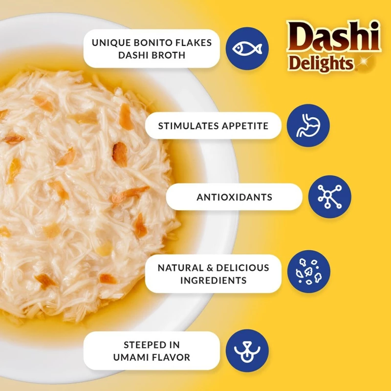 Snack for Cats Inaba Dashi Delights Κοτόπουλο 70 g