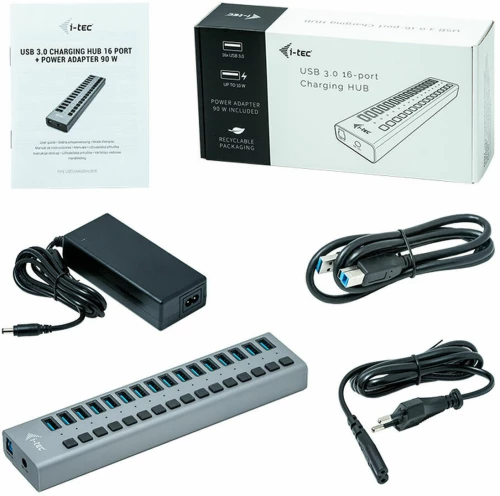 USB Hub i-Tec U3CHARGEHUB16