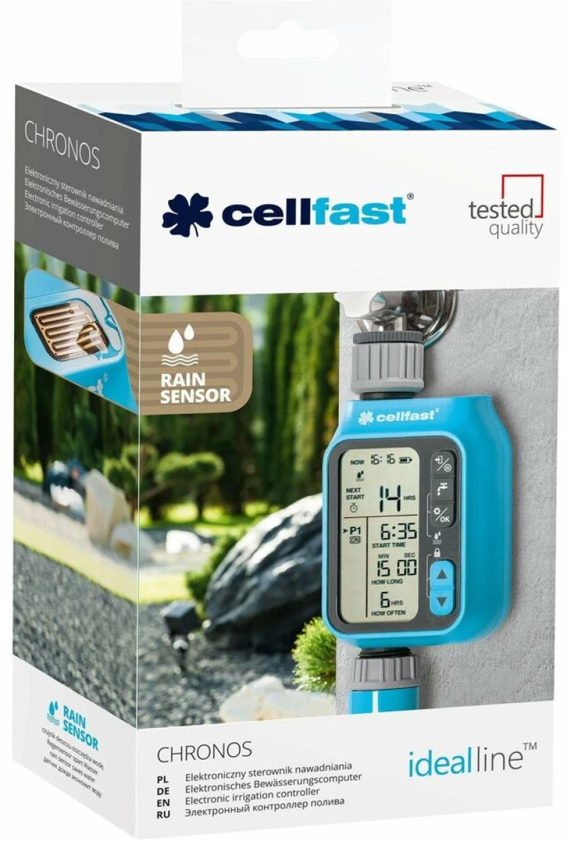Προγραμματιστής άρδευσης Cellfast Chronos Ideal