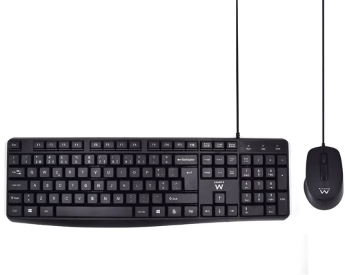Πληκτρολόγιο Ewent Μαύρο QWERTY