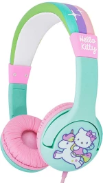 Wired headphones for Kids OTL Hello Kitty Rainbow (turquoise)