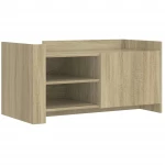 vidaXL Τραπεζάκι Σαλονιού Sonoma Δρυς 100x50x50 εκ. Επεξεργασμένο Ξύλο