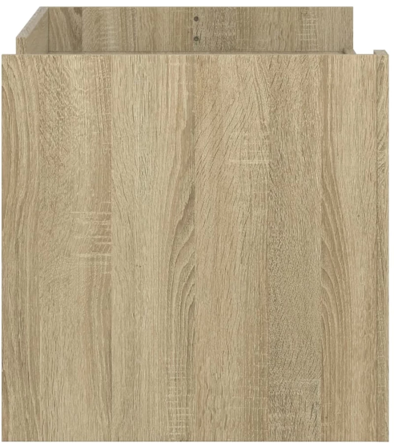 vidaXL Τραπεζάκι Σαλονιού Sonoma Δρυς 100x50x50 εκ. Επεξεργασμένο Ξύλο