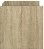 vidaXL Τραπεζάκι Σαλονιού Sonoma Δρυς 100x50x50 εκ. Επεξεργασμένο Ξύλο
