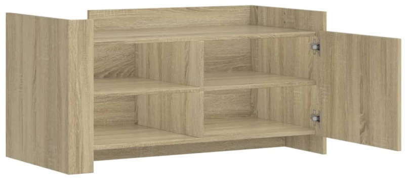vidaXL Τραπεζάκι Σαλονιού Sonoma Δρυς 100x50x50 εκ. Επεξεργασμένο Ξύλο