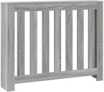 vidaXL Κάλυμμα Καλοριφέρ Γκρι Sonoma 104x20x82εκ Επεξεργασμένο Ξύλο