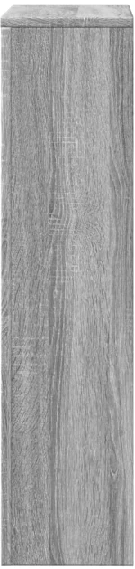 vidaXL Κάλυμμα Καλοριφέρ Γκρι Sonoma 104x20x82εκ Επεξεργασμένο Ξύλο