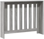 vidaXL Κάλυμμα Καλοριφέρ Γκρι Sonoma 104x20x82εκ Επεξεργασμένο Ξύλο