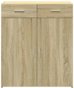 vidaXL Ντουλάπι Sonoma Δρυς 80x42,5x93 εκ. από Επεξεργασμένο Ξύλο
