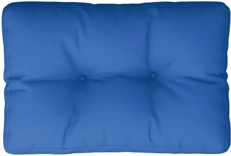 vidaXL Μαξιλάρι Παλέτας Μπλε Ρουά 50 x 40 x 12 εκ. Υφασμάτινο