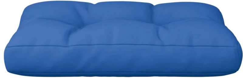 vidaXL Μαξιλάρι Παλέτας Μπλε Ρουά 50 x 40 x 12 εκ. Υφασμάτινο