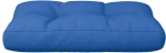 vidaXL Μαξιλάρι Παλέτας Μπλε Ρουά 50 x 40 x 12 εκ. Υφασμάτινο