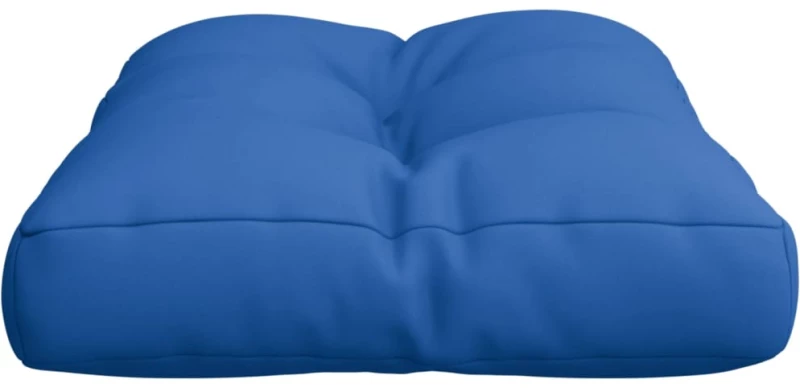 vidaXL Μαξιλάρι Παλέτας Μπλε Ρουά 50 x 40 x 12 εκ. Υφασμάτινο