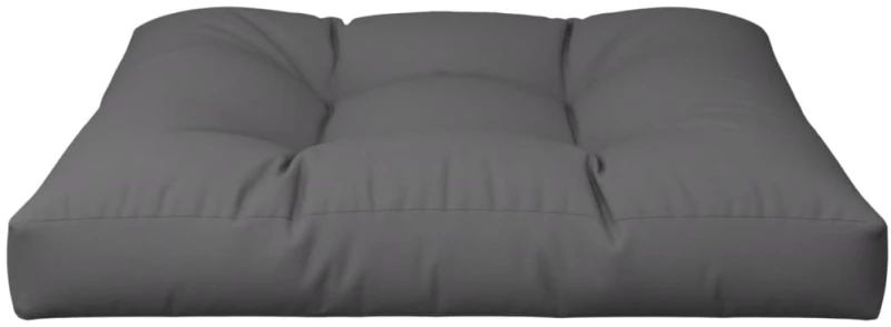 vidaXL Μαξιλάρι Παλέτας Ανθρακί 70 x 70 x 12 εκ. Υφασμάτινο