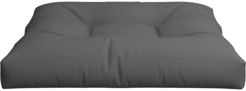 vidaXL Μαξιλάρι Παλέτας Ανθρακί 70 x 70 x 12 εκ. Υφασμάτινο