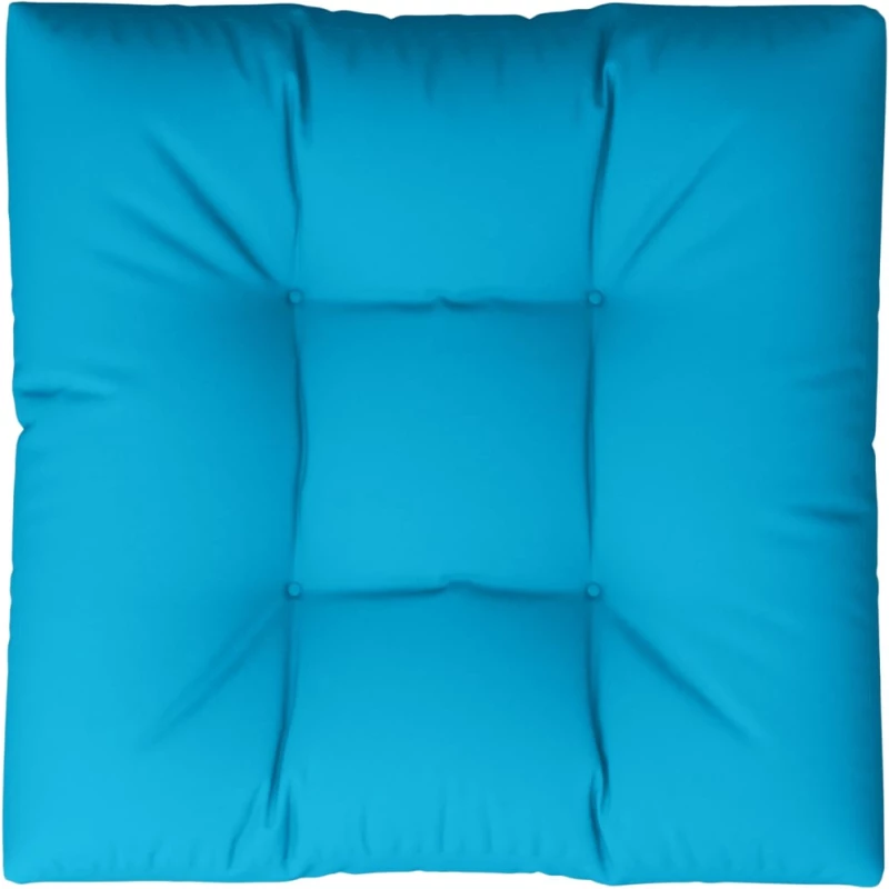 vidaXL Μαξιλάρι Παλέτας Μπλε 80 x 80 x 12 εκ. Υφασμάτινο