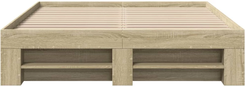 vidaXL Πλαίσιο Κρεβατιού Χωρ. Στρώμα Sonoma Δρυς 140x200εκ. Επ. Ξύλο