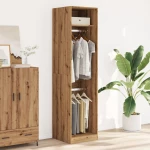 vidaXL Ντουλάπα Αρτισιανή Δρυς 50x50x200εκ από Επεξεργασμένο Ξύλο