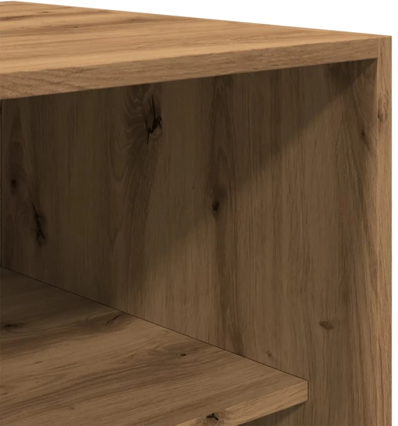 vidaXL Ντουλάπα Αρτισιανή Δρυς 50x50x200εκ από Επεξεργασμένο Ξύλο