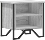 vidaXL Κομοδίνο Γκρι Sonoma 40 x 30 x 40 εκ. από Επεξεργασμένο Ξύλο
