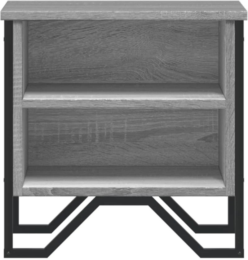 vidaXL Κομοδίνο Γκρι Sonoma 40 x 30 x 40 εκ. από Επεξεργασμένο Ξύλο