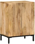 vidaXL Ντουλάπι 53x35x72 εκ. από Μασίφ Ξύλο Μάνγκο