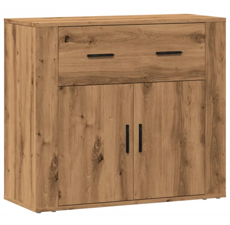 vidaXL Ντουλάπι Artisian Δρυς 80x33x70 εκ. από Επεξεργασμένο Ξύλο