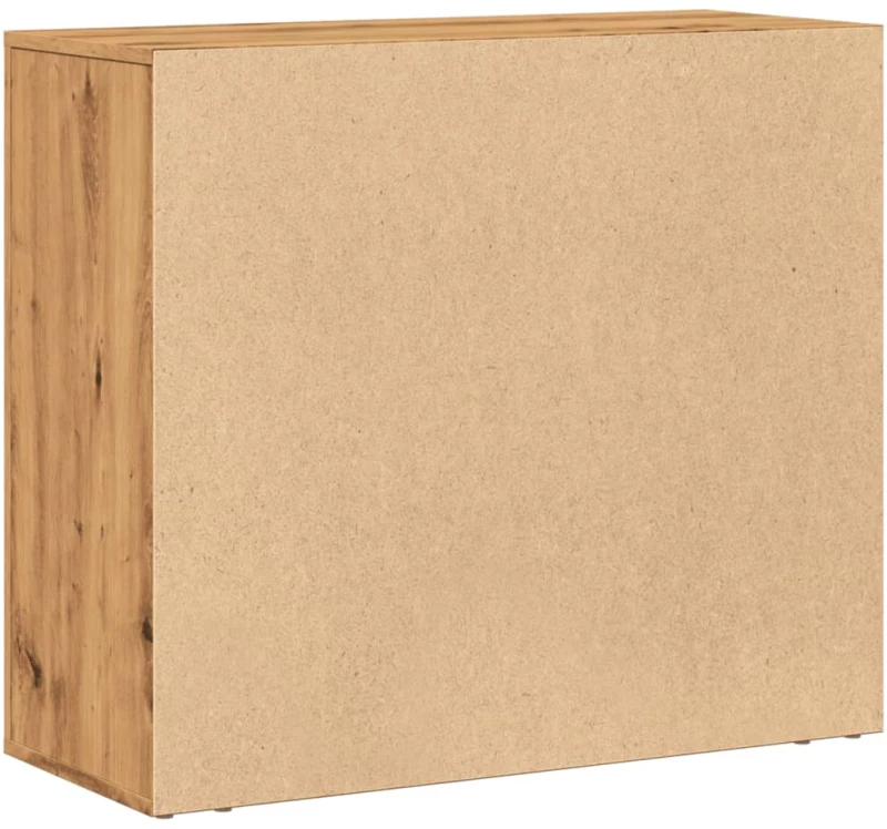 vidaXL Ντουλάπι Artisian Δρυς 80x33x70 εκ. από Επεξεργασμένο Ξύλο