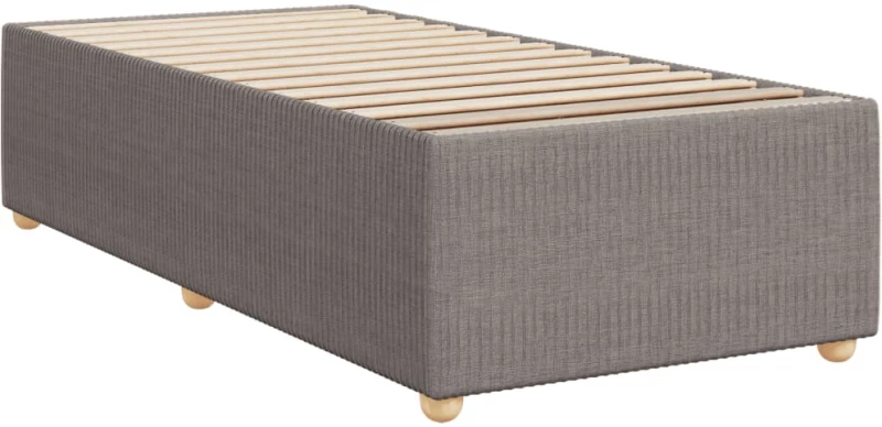 vidaXL Πλαίσιο Κρεβατιού Taupe 80x200 εκ. Υφασμάτινο