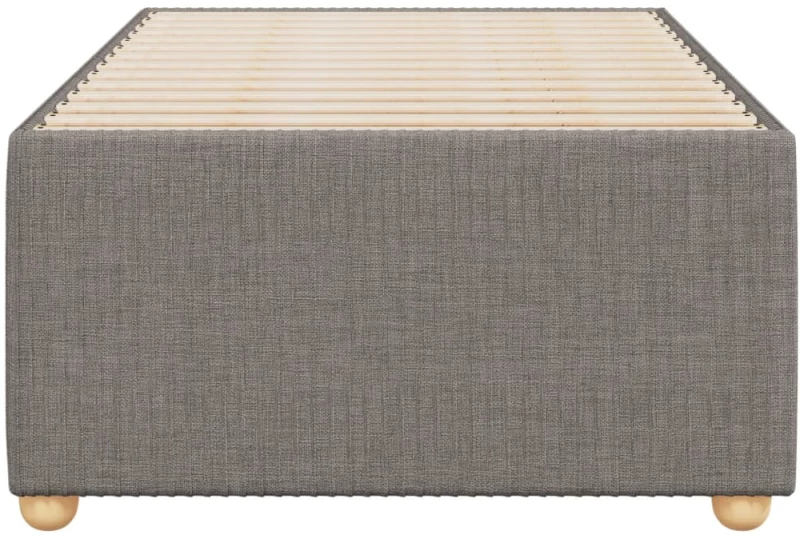 vidaXL Πλαίσιο Κρεβατιού Taupe 80x200 εκ. Υφασμάτινο