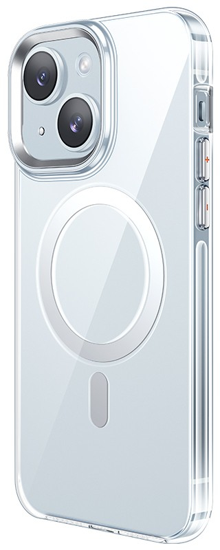 Θήκη Hoco Premium Series Transparent AS3 Magnetic Mag-charge για Apple iPhone 15 Διάφανη