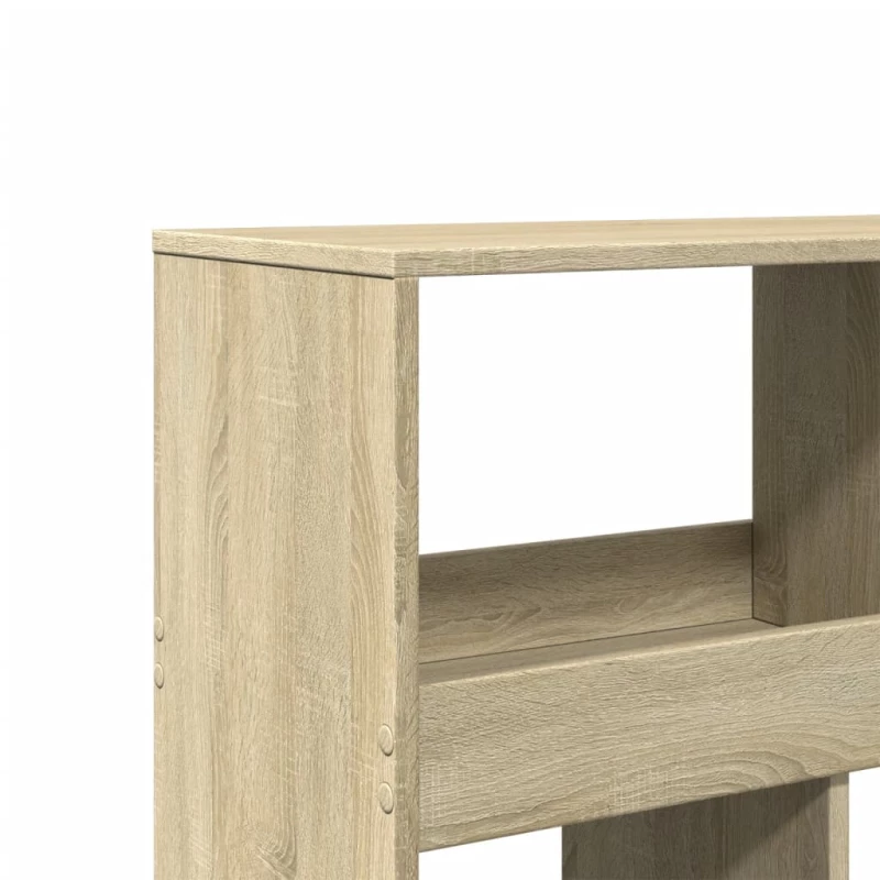 vidaXL Βιβλιοθήκη/Διαχωριστικό Χώρου Δρυς 100x33x125,5 εκ. Επεξ. Ξύλο