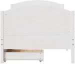 vidaXL Σκελετός Κρεβ. Χωρίς Στρώμα Λευκό 90x190 εκ Μασίφ Πεύκο