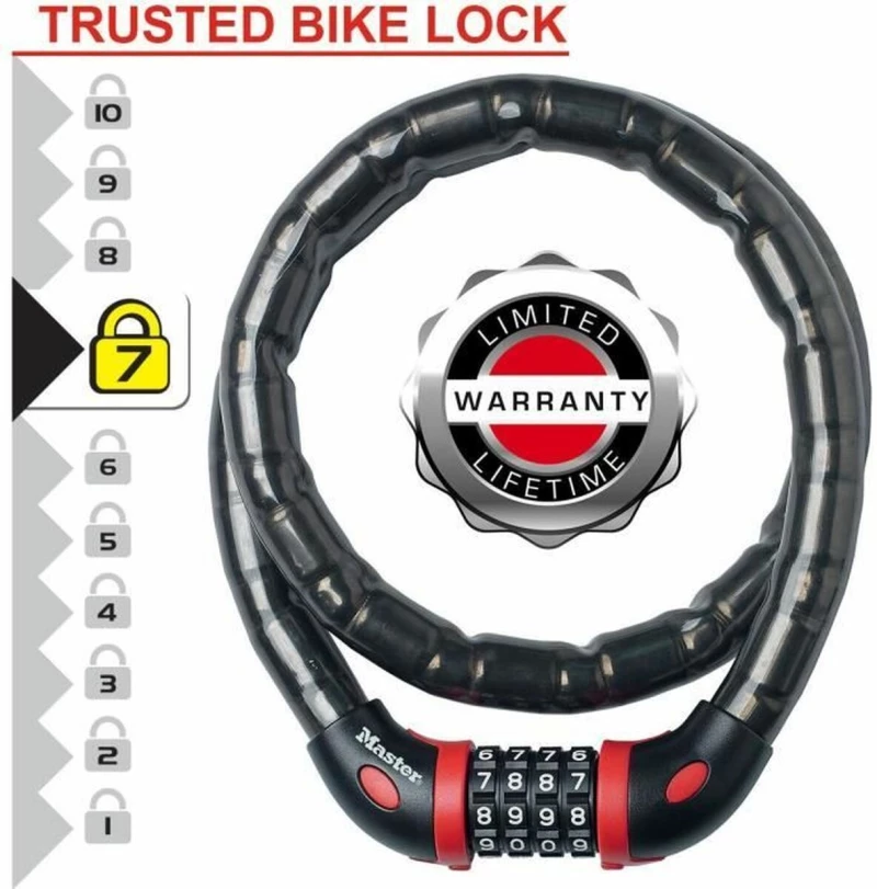 Αλυσίδα με λουκέτο Master Lock
