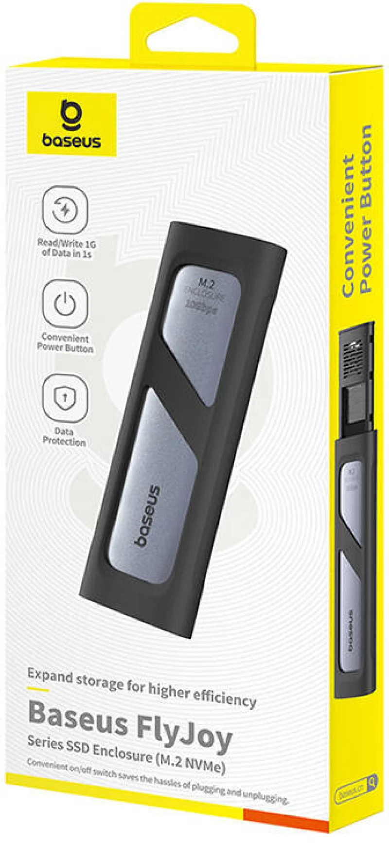 SSD Enclosure Baseus FlyJoy (grey)