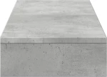 vidaXL Βάση Οθονών Γκρι του Σκυροδέματος 100x27x10 εκ. από Επεξ. Ξύλο