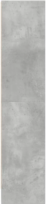 vidaXL Βιβλιοθήκη Γκρι Σκυροδέματος 60x24x109 εκ. Επεξεργ. Ξύλο