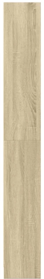 vidaXL Βιβλιοθήκη Sonoma Δρυς 80x24x176 εκ. από Επεξεργασμένο Ξύλο