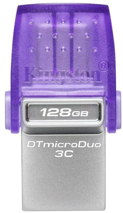 Στικάκι USB Kingston microDuo 3C 128 GB Μωβ